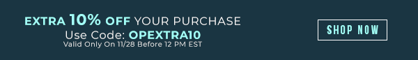 Early Bird Special 10% off