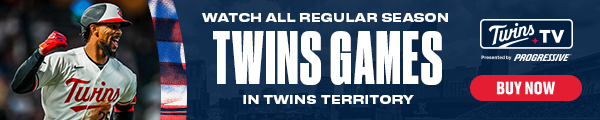 Watch all regular season Twins games in Twins Territory. Buy Now.