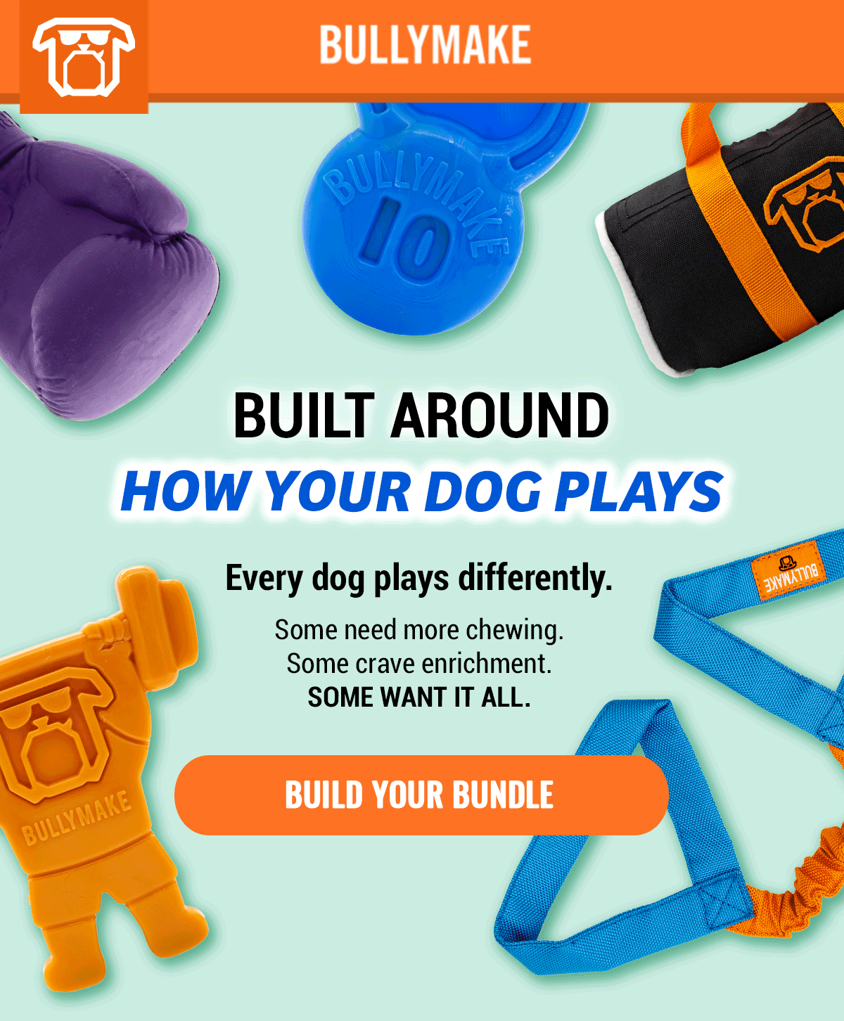 Bullymake Dog Toy Subscription Box