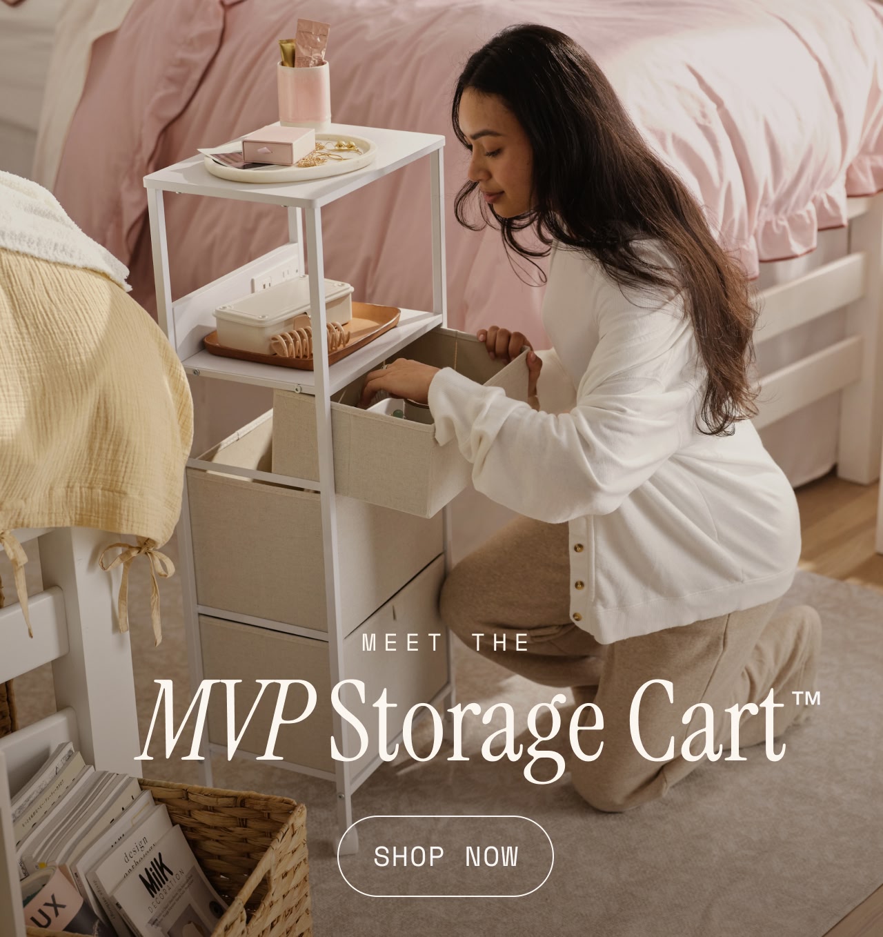 Meet the MVP Storage Cart™