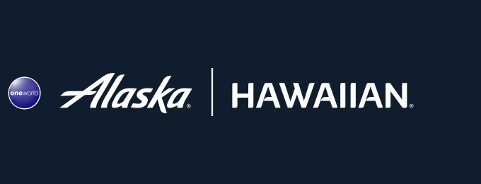 oneworld. Alaska&reg;. Hawaiian&reg;.