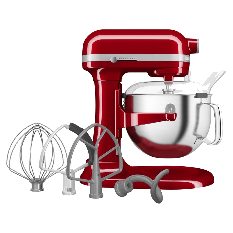 KitchenAid 6 Quart Bowl-Lift Stand Mixer with Attachments and Pouring Shield