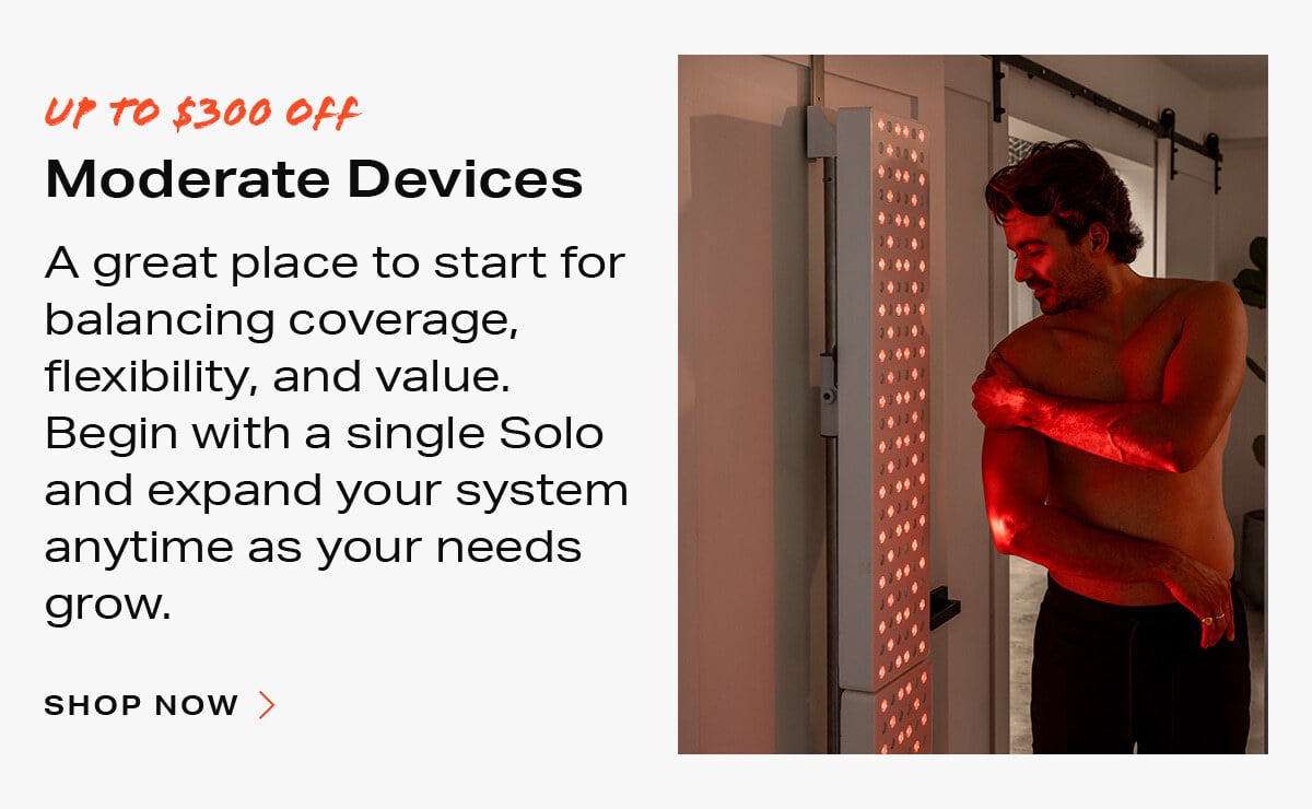 Moderate Devices - A great place to start for balancing coverage, flexibility, and value. Begin with a single Solo and expand your system anytime as your needs grow. Tap to shop now