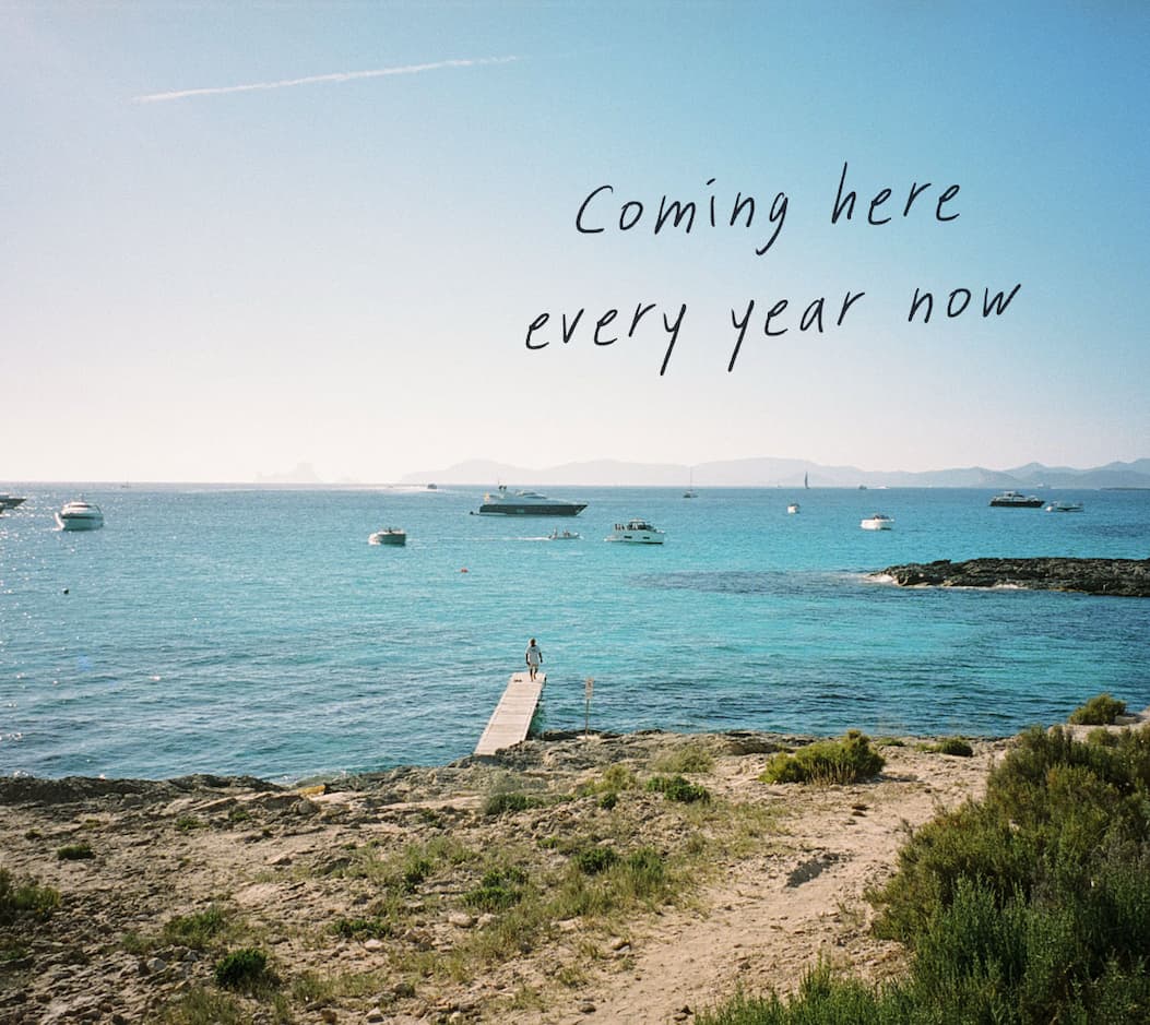 Coming here every year now