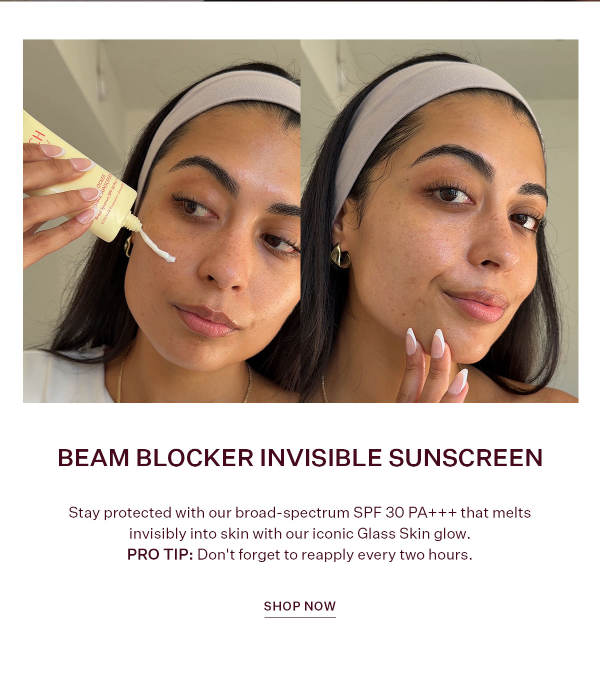 Beam Blocker Invisible Sunscreen