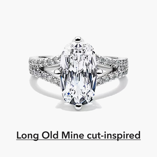Sisi Lab Grown Diamond Engagement Ring in Platinum