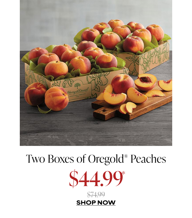 Two Boxes of Oregold® Peaches