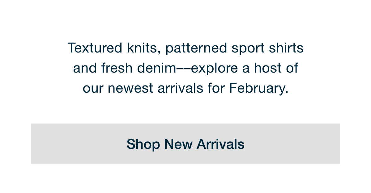 Shop New Arrivals