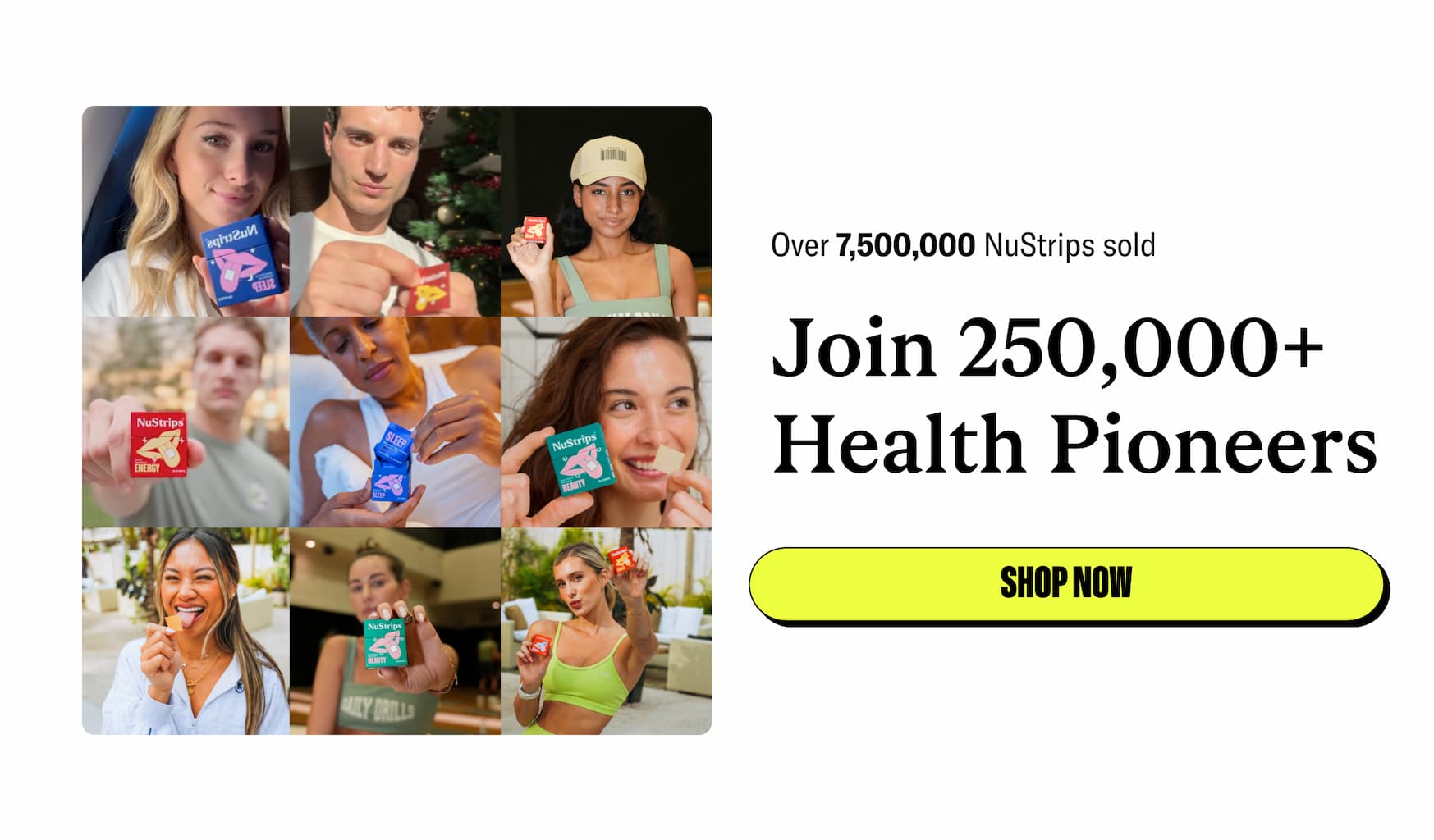 Join 250,000+ Health Pioneers