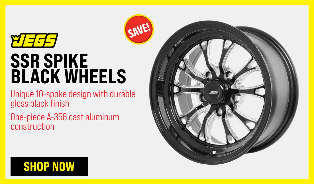 SSR Spike Black Wheels