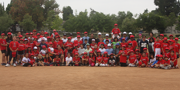 Angels Girls Baseball Clinic