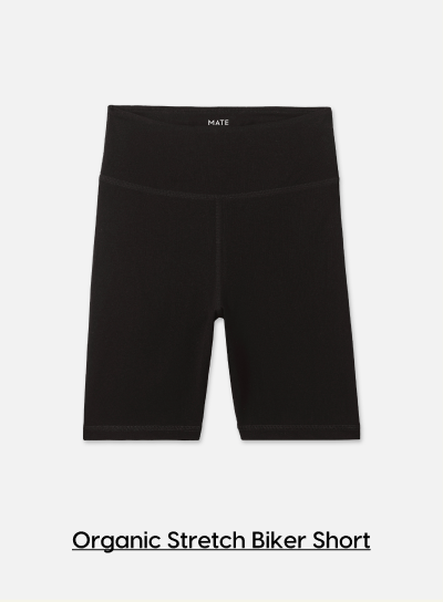 Organic Stretch Biker Short