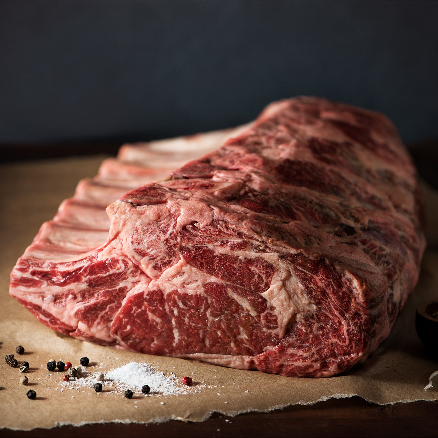 D’Artagnan Antibiotic Free Bone-in Beef Ribeye Roast, 1 Total Pack, 17 lb Minimum