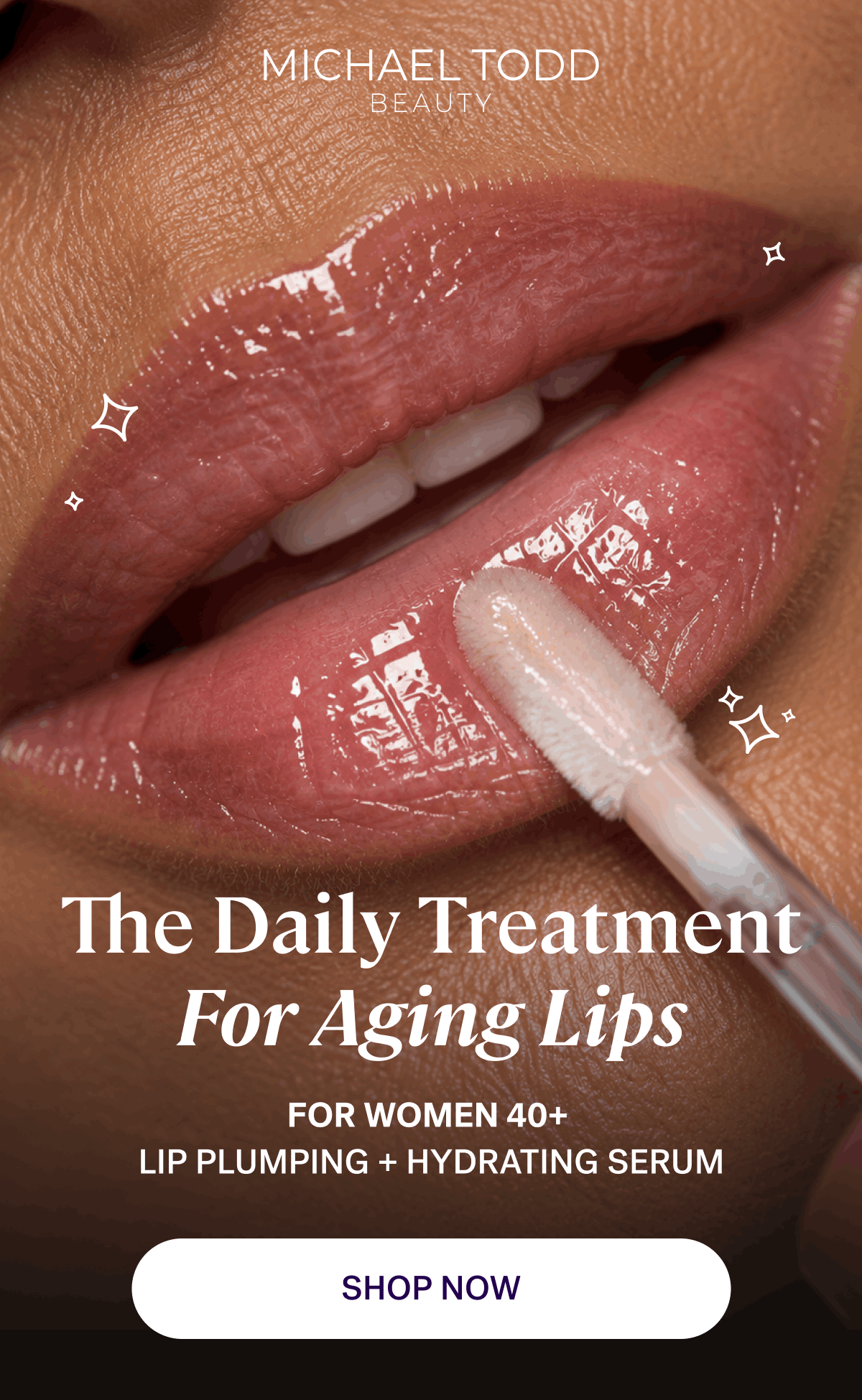 Title: The Daily Treatment For Aging Lips  FOR WOMEN 40+ LIP PLUMPING + HYDRATING SERUM | SHOP NOW