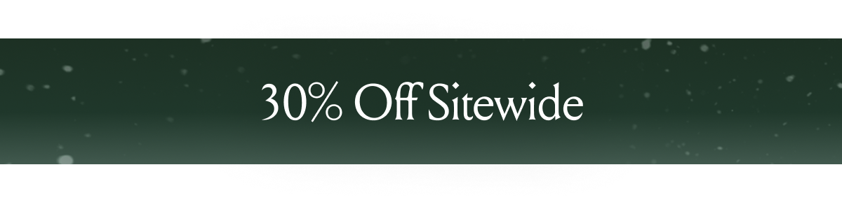 25% Off Sitewide