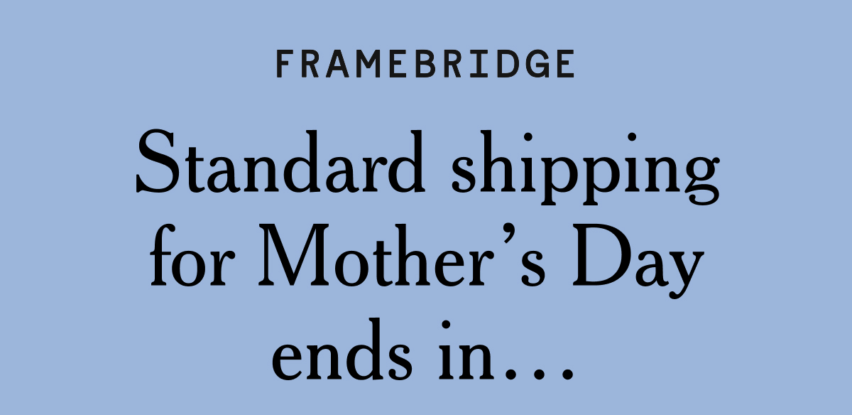 Order a gift for Mom by midnight tonight  with standard shipping to ensure it arrives in time for Mother’s Day. 