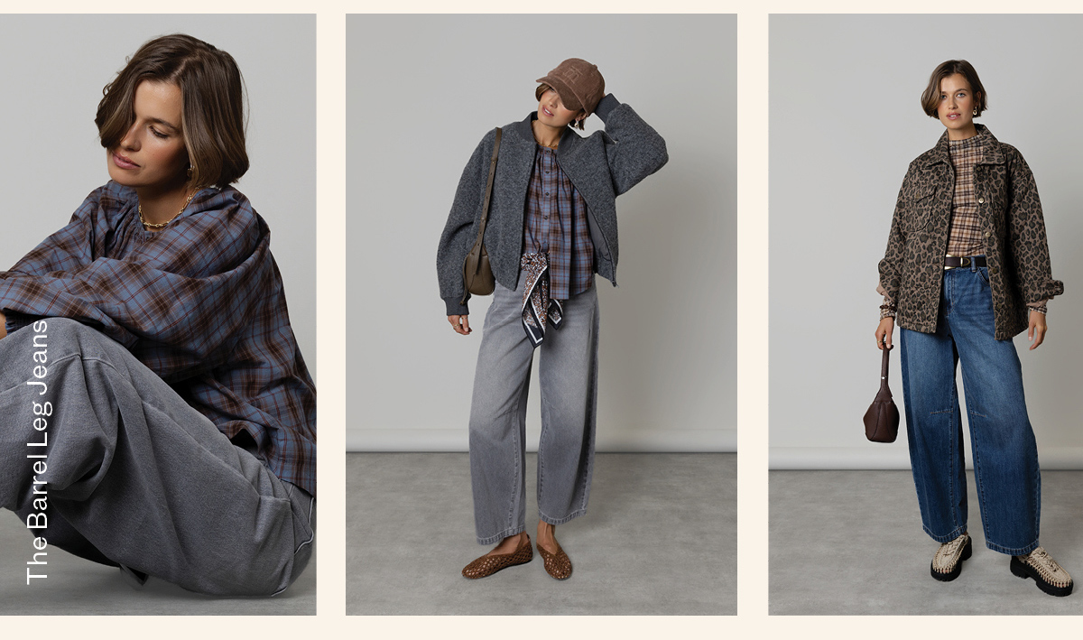 The Barrel Leg Jeans