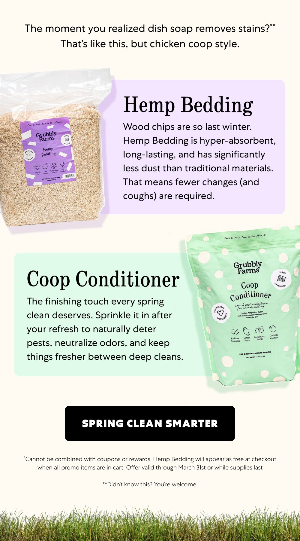 [ SPRING CLEAN SMARTER ]