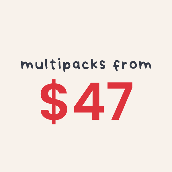 multipacks from $47