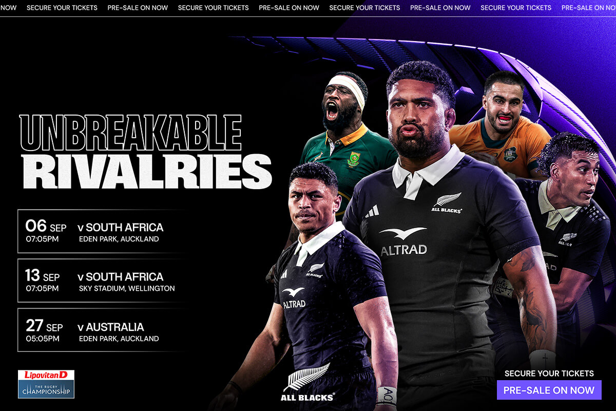 All Blacks - Unbreakable Rivalries - South Africa & Australia