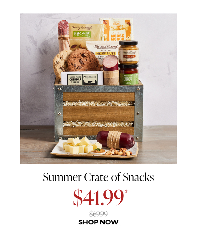 Summer Crate of Snacks