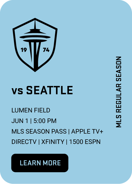 SEA vs MNUFC | Jun 1 5:00 pm | MLS SEASON PASS