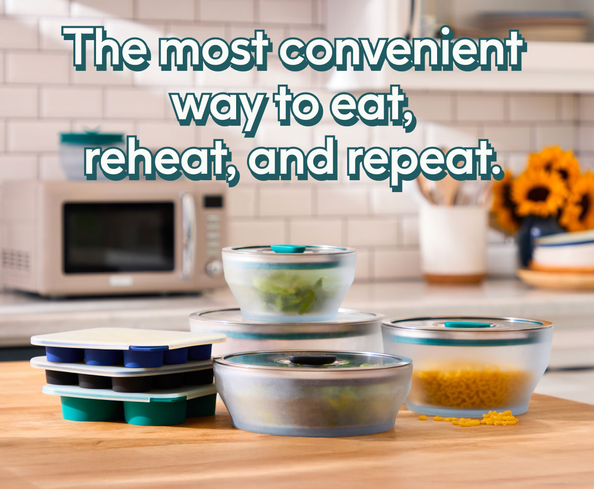 The most convenient way to eat, reheat, and repeat.