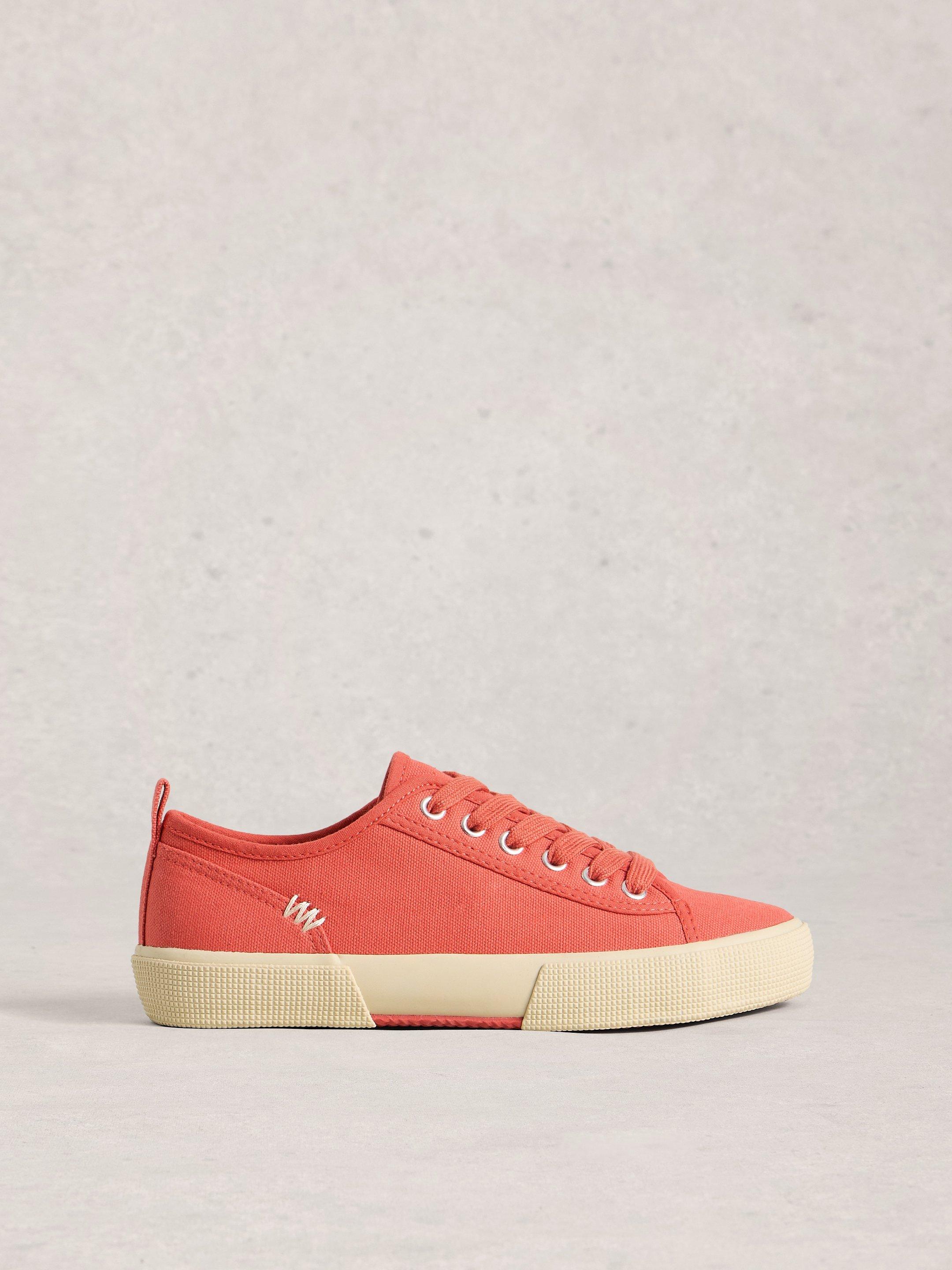 Shop Pippa Canvas Lace Up Trainer