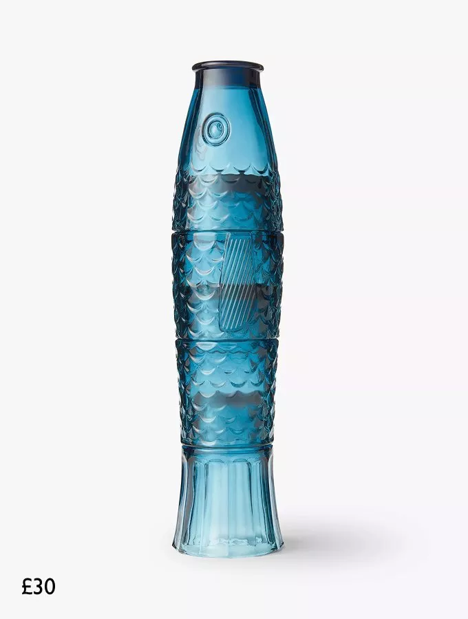 Fish Stacking Glass Tumblers, Set of 4, £30