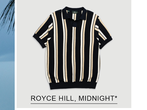 Shop Royce Hill Knit, Midnight online and instore at Rodd & Gunn