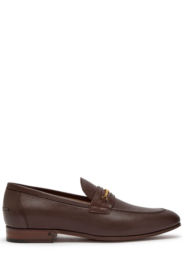 VALENTINO GARAVANI VLogo grained leather loafers