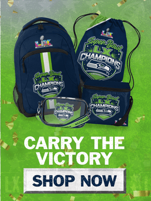 Shop Officially Licensed Seattle Seahawks Champ Bags!