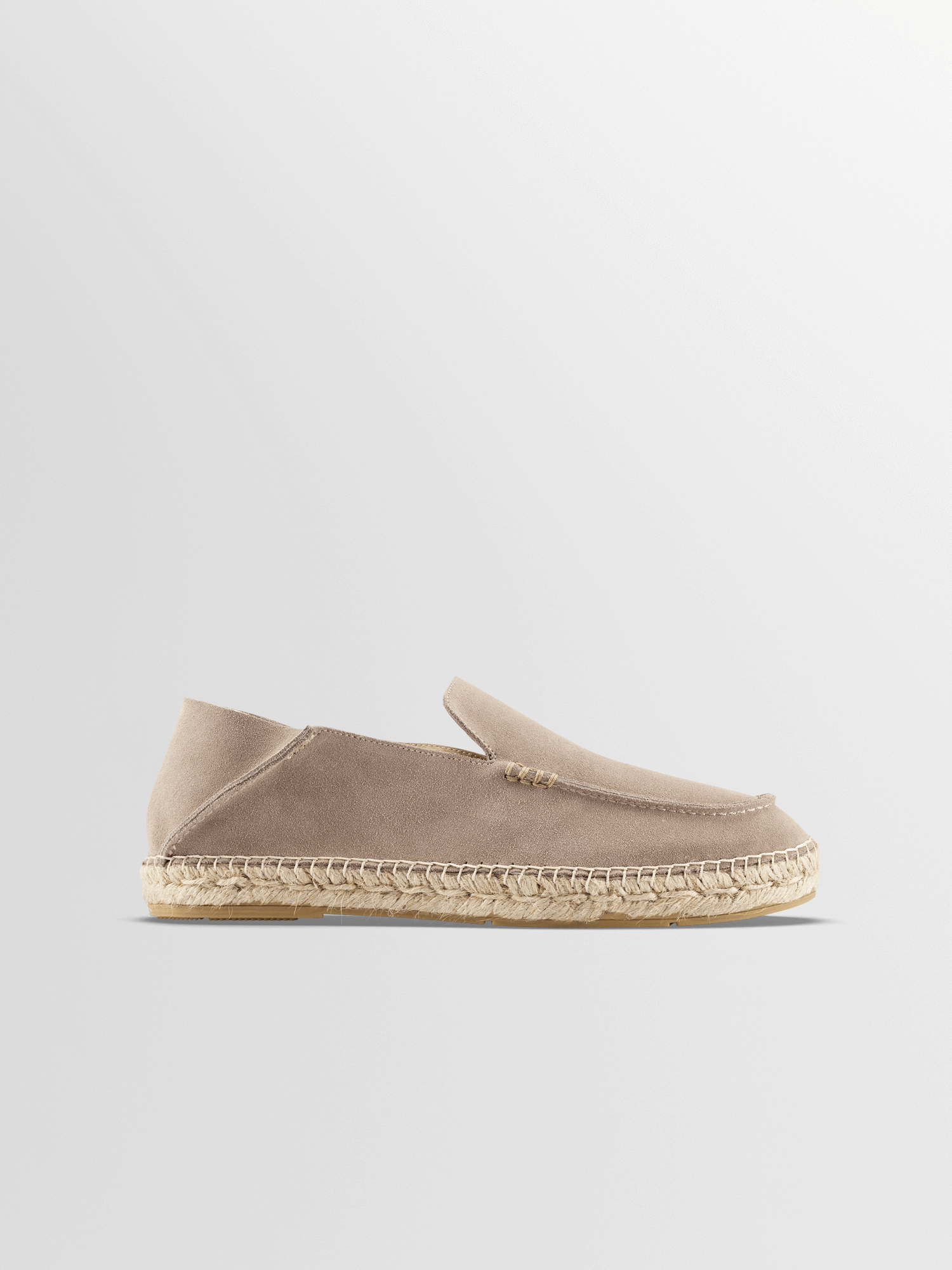 Image of Ostuni Suede Espadrille in Ashen