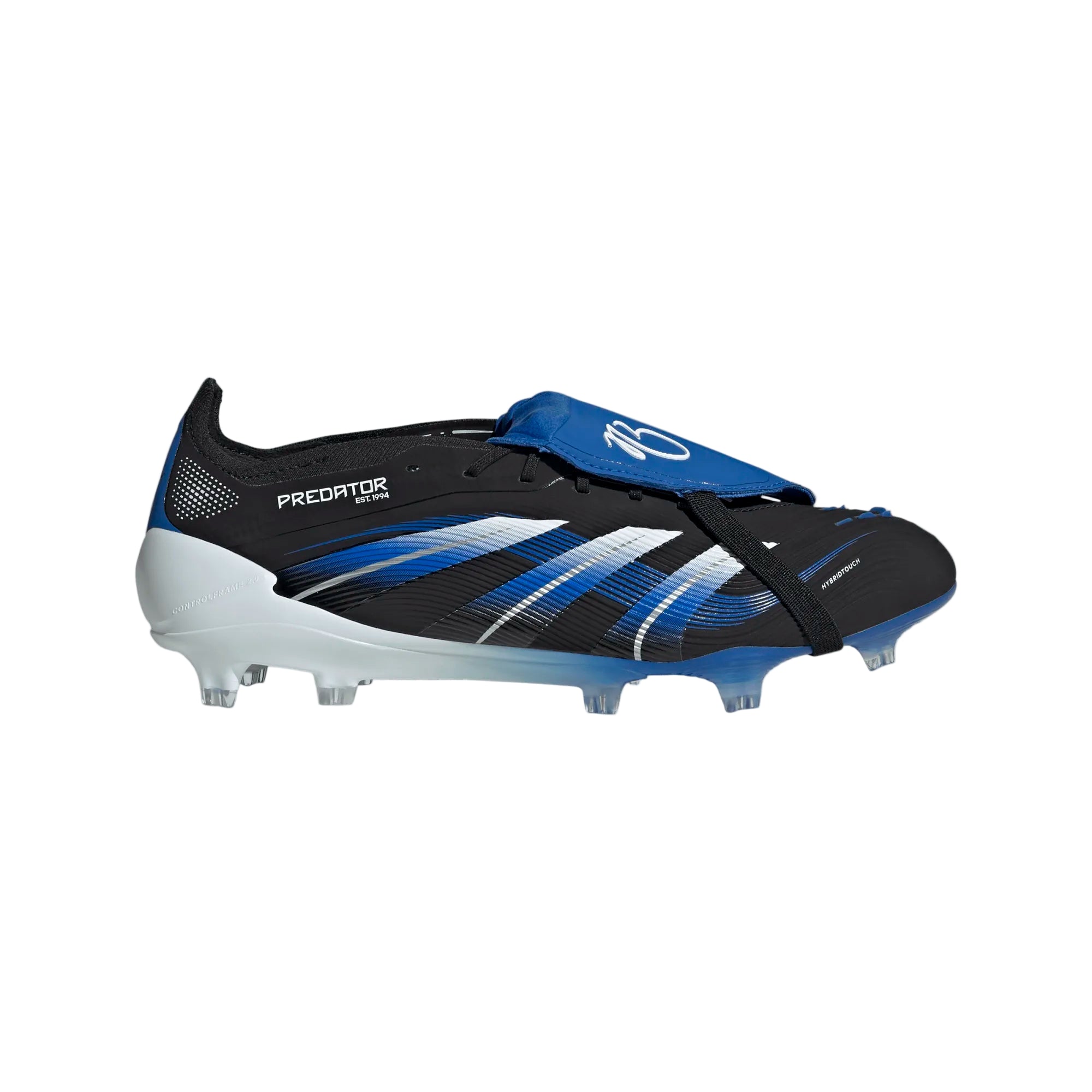 Image of Adidas Predator Elite "Jude Bellingham" FG-CBLACK/FTWWHT/GLOBLU