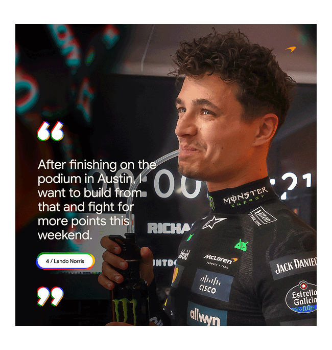 Driver quotes for the Mexico City Grand Prix