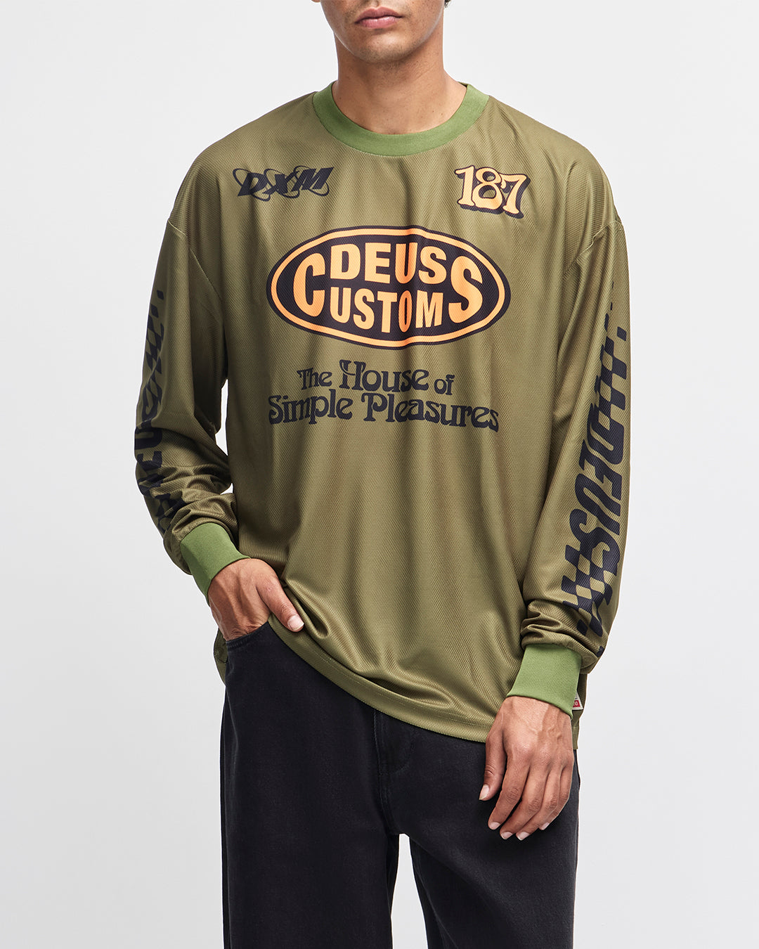 Image of Simple Pleasures Jersey - Lichen Green