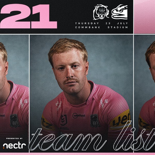 NRL Team List: Round 21