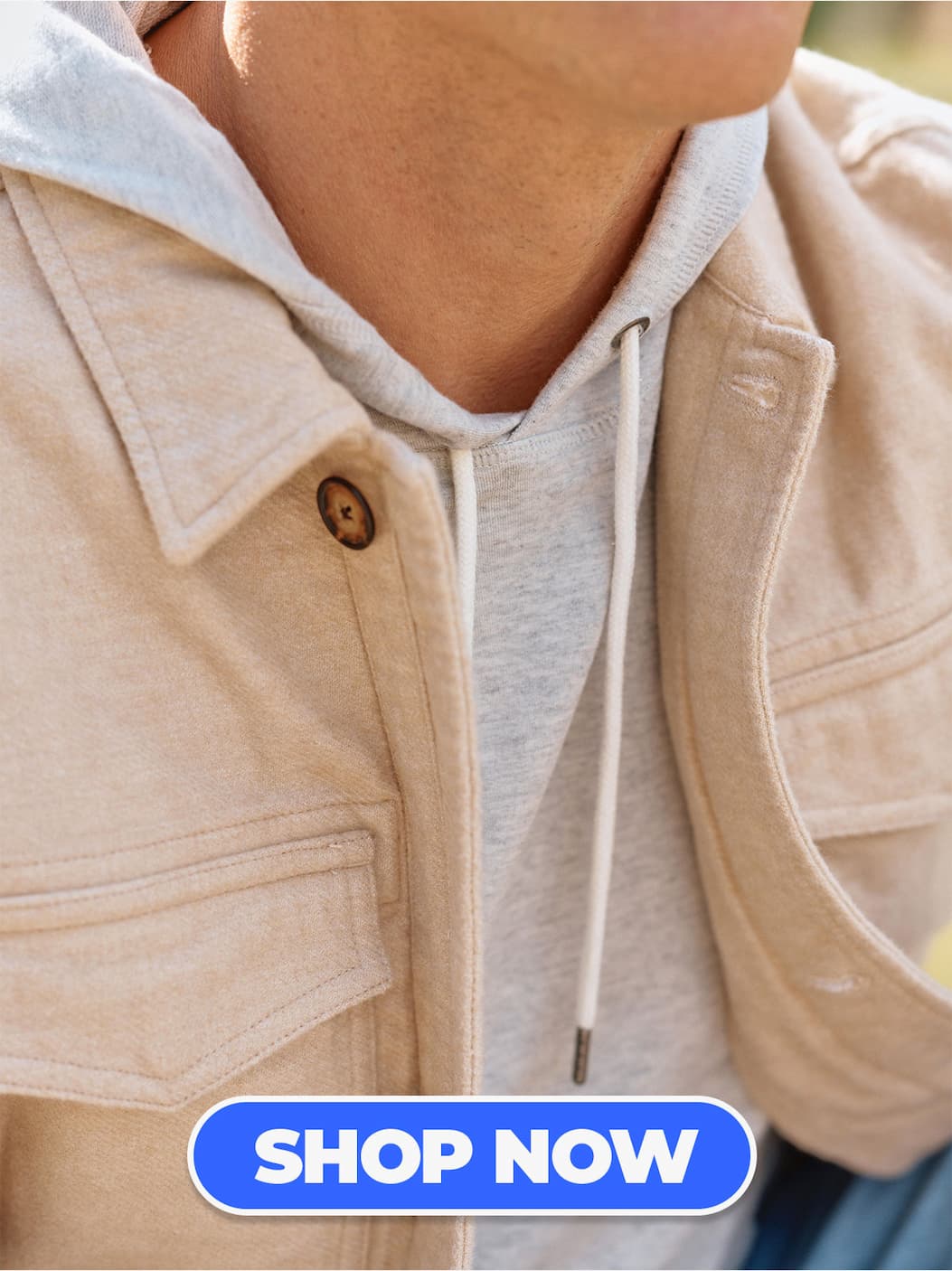 Button to shop hoodies