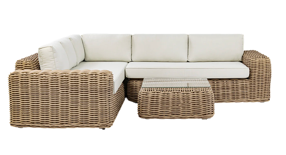 SHOP PUGLIA SECTIONAL WITH COFFEE TABLE | SAND