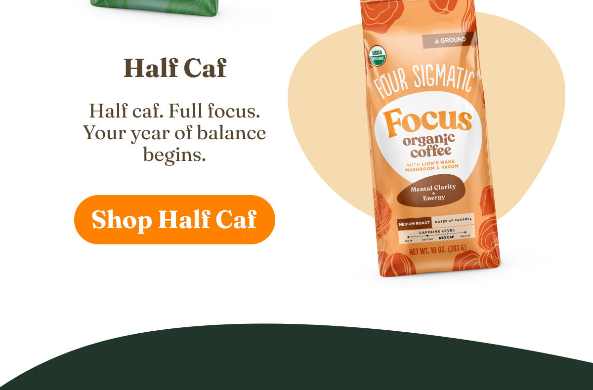 Focus Half Caf Ground Coffee