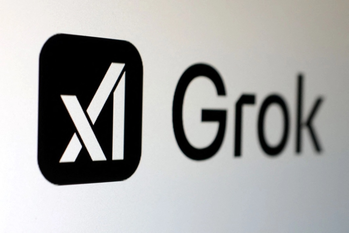 xAI and Grok logos. 