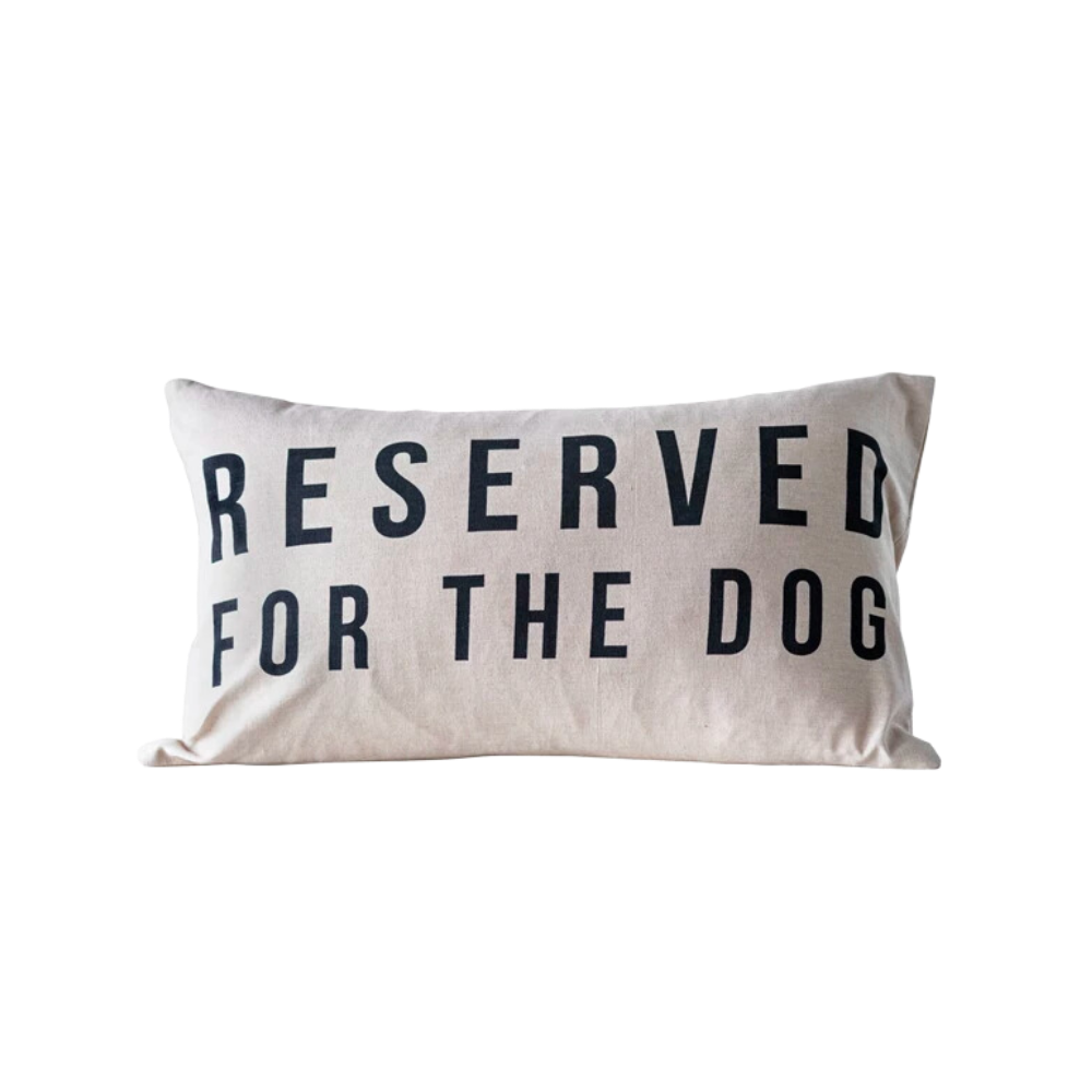 Image of Reserved for the Dog Pillow