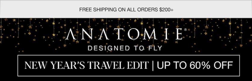 New Years Travel Edit: Up Yo 60% Off