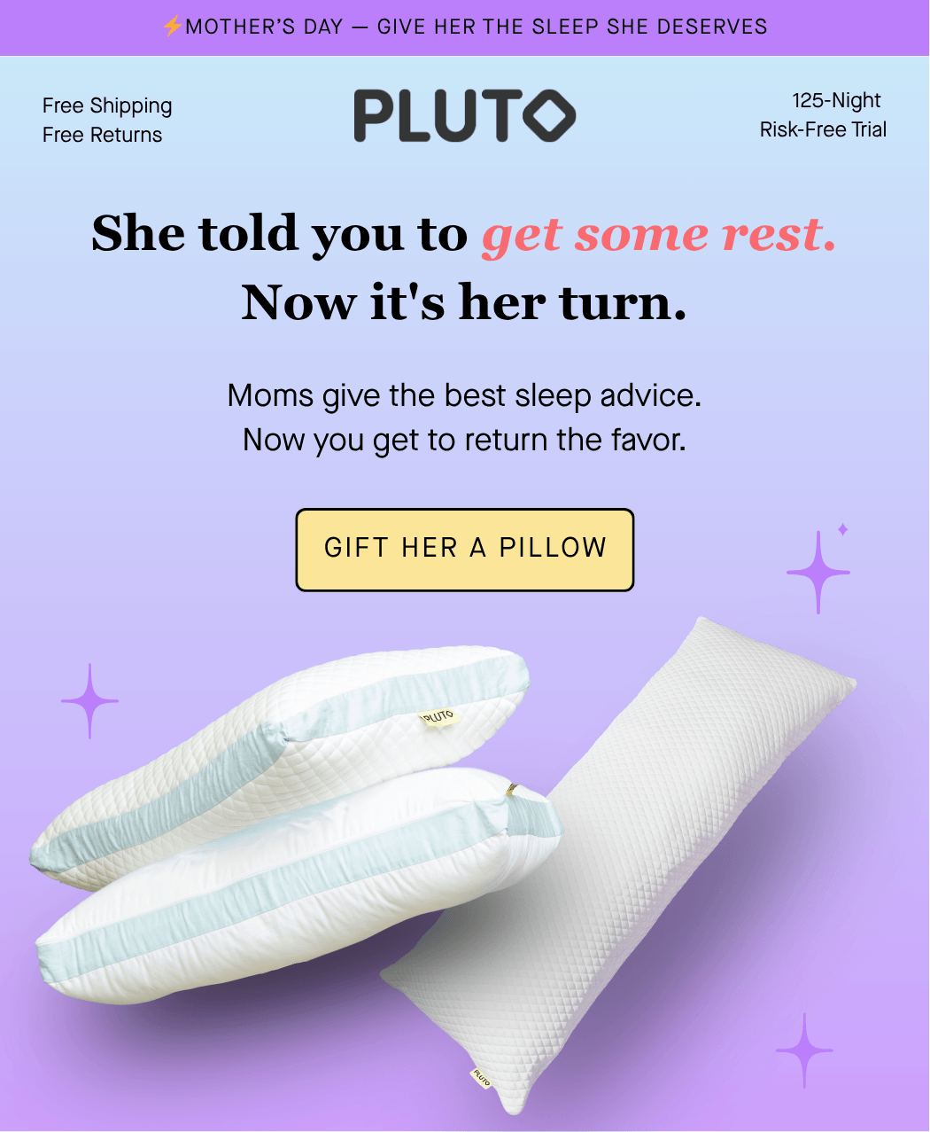 This Mother's Day, give Mom some rest