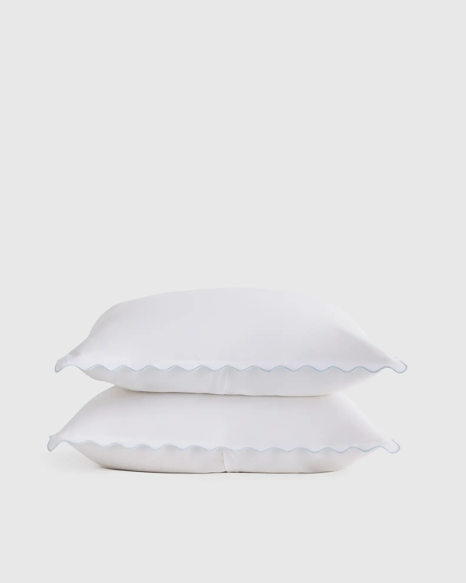 Organic Crisp Percale Sham Set