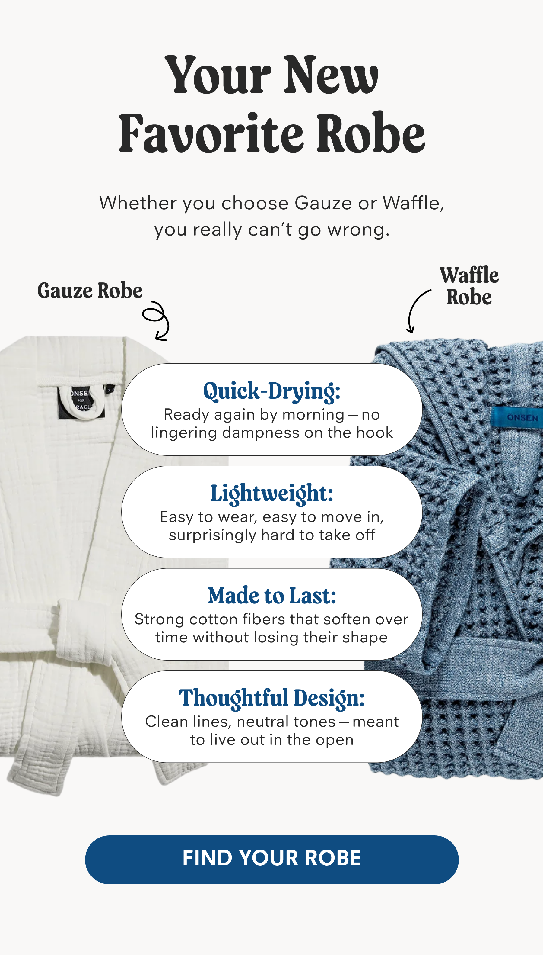 Your New Favorite Robe - Find Your Robe