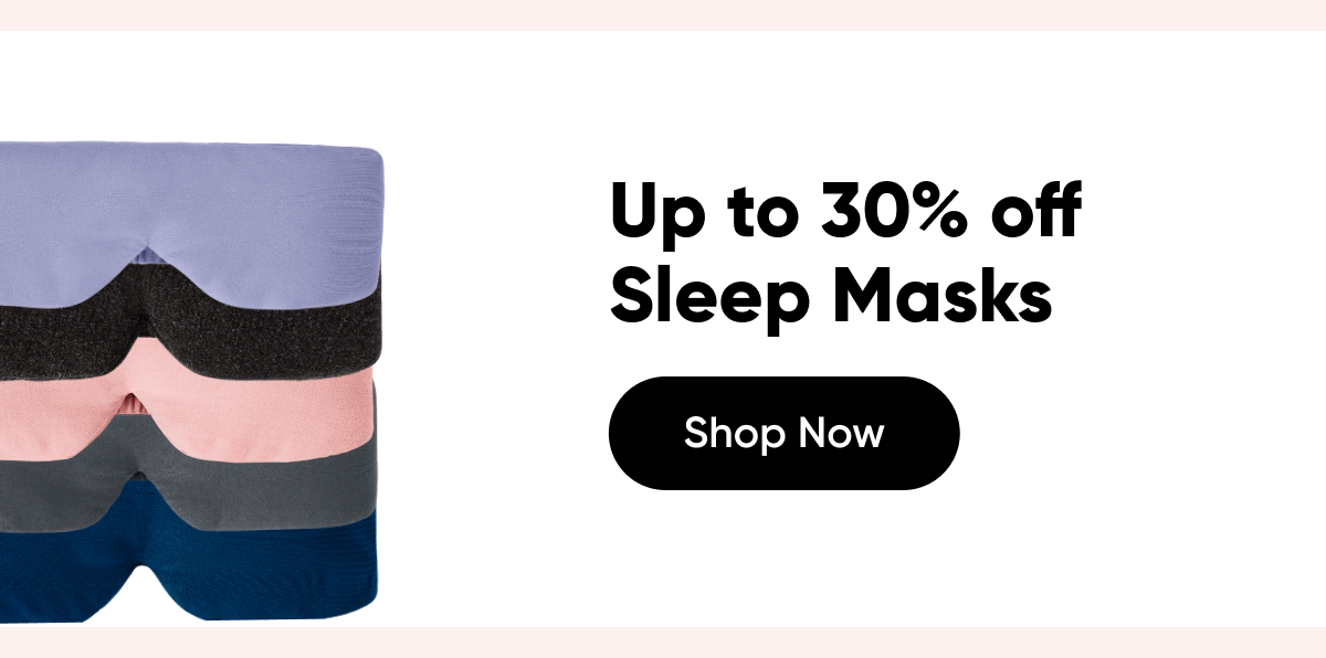 30% off Sleep Masks