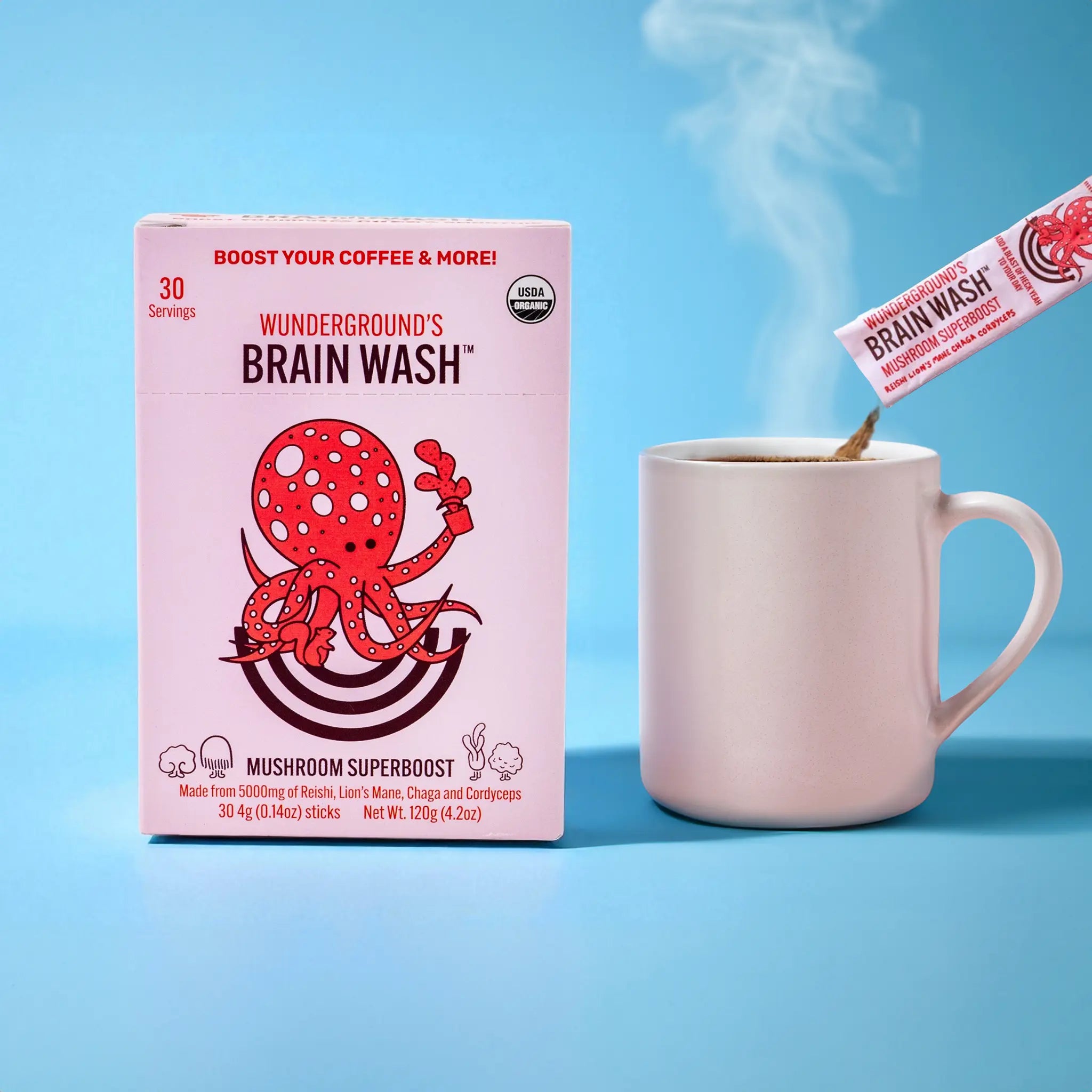 Image of Brain Wash Mushroom SuperBoost
