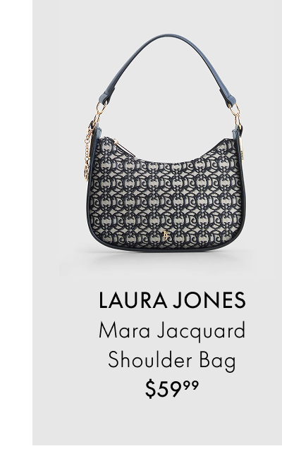LAURA JONES Mara Jacquard Shoulder Bag