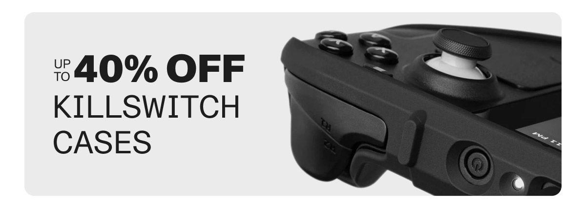 Up to 40% off Killswitch Cases